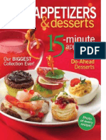 Betty Crocker Appetizers Desserts