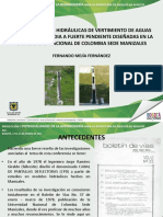 1 Dos Estructuras Hidraulicas de Vertimiento de Aguas en Laderas PDF