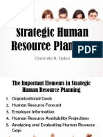 Strategic Human Resource Planning