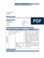 Sesión de Aprendizaje 6° Marzo