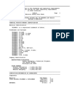 Elvanol MSDS