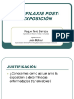 Profilaxis Post Exposicion