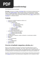 Threading (Manufacturing) : Threading Is The Process of Creating A