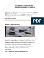 NRF24L01 Wireless Keyboard Data Transmission System Based On Arduino