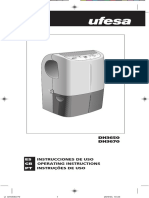 Manual Deshumidificador UFESA