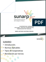 10 - Constitución de Cooperativas y Algunos Alcences Registrales