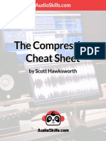 Audio Compression Cheat Sheet