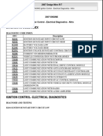 Dodge Nitro KA - 2007 - Ignition Control Electrical PDF