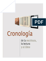 Cronología de La Escritura