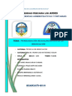 Programacion Neurolinguistica en La Negociacion 1 Trabajo