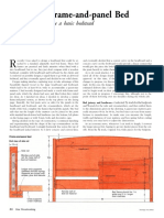 Making A Frame and Panel Bed