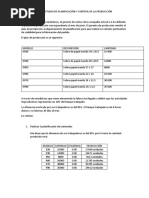 Caso Estudio de Planificación y Control de La Producción