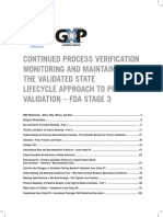 Continuing Process Verification - 1