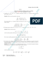 Control 1 - Álgebra 2009 (Prof Miguel Muñoz)