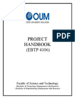 1-Hanbook - Project - Ebtp4106 - BTM & BMMG & BPFM