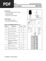 Isc 2SD1763A: Isc Silicon NPN Power Transistor