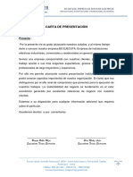 Carta de Presentación