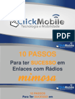 Passos para Ter Sucesso em Enlaces Com Radios Mimosa