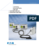 Installing and Using USB Programming Cables: - Easy-Usb-Cab - EASY800-USB-CAB - EU4A-RJ45-USB-CAB1