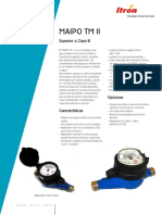 ITRON Maipo TMII 15-20 Medidor Map