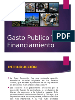 Gasto Publico y Su Financiamiento