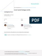 ACEPS-2015 Simulation of Low Cycle Fatigue