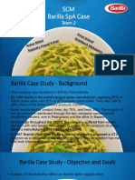 Barilla Spa Case Draft