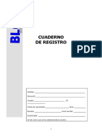 Bloc-S Cuaderno de Registro