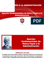 Aportes de Fayol A La Administración