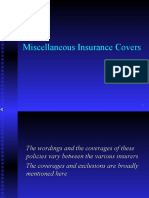 Miscellaneous Insurance