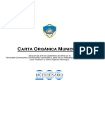 Carta Orgánica Municipal de Puerto Madryn - Provincia de Chubut