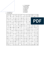 Sopa de Letras Taxonomia Los Andes