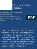 13CE915 Construction Safety Practices