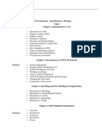 Ansys Syllabus