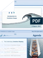 Container Freight Swap Agreements