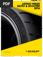 Listino Moto Dunlop 2016