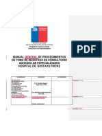 Manual General de Procedimiento de Toma de Muestra CAE 7 Julio Maritza Alliende Ok