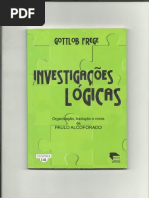 Alcoforado, Paulo - Investigações Lógicas - Gottlob Frege