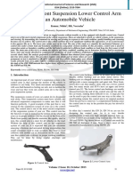 Analisis of Suspension Arm PDF