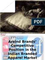 Arvind Brands Competitive Position