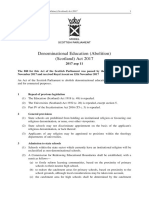 Denominational Education (Abolition) (Scotland) Act 2017