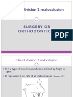 Class II Division Malocclusion