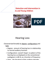 Early Hearing Detection and Intervention in Infants and