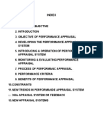 HR Project On Performance Appraisal