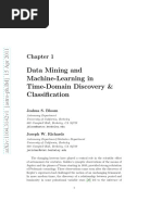 Data Mining and Machine-Learning in Time-Domain Discovery & Classification