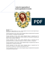 Actos de Reparacion Al Corazon Agonizantedejesus