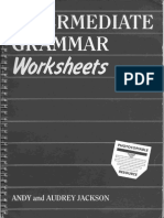 Intermediate Grammar Worksheets