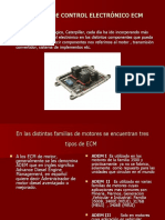 Modulos de Control Electronico Ecm