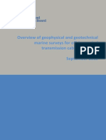 Overview of Geophysical and Geotechnical Marine Surveys For Offshore Wind Transmission Cables in The UK PDF