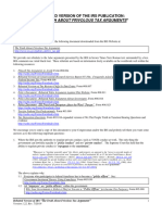 Rebutted Version of The IRS "The Truth About Frivolous Tax Arguments", Form #08.005